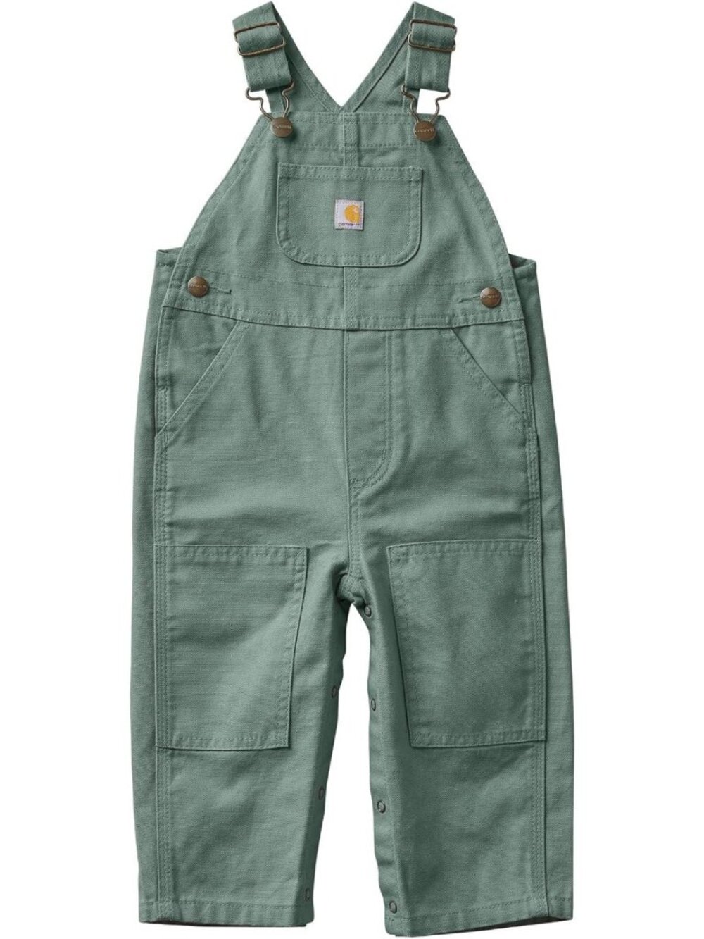 Cozy Infant Toddler Canvas Bib Overalls - Durable, Stylish & Comfortable